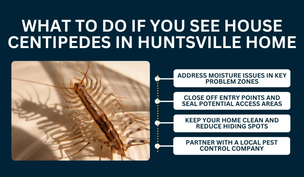 What to Do if You See House Centipedes in Huntsville Home